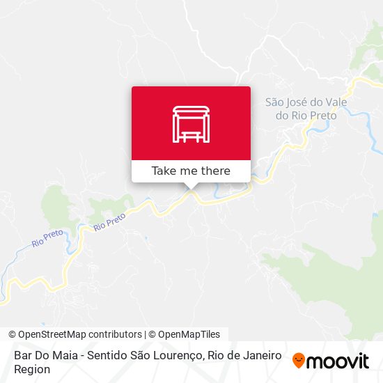 Bar Do Maia - Sentido São Lourenço map