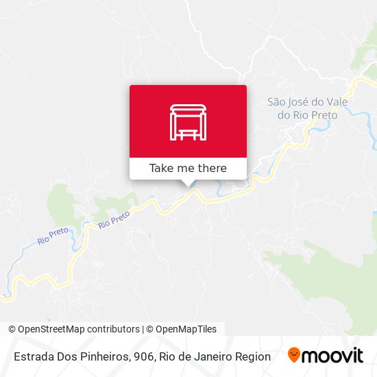 Estrada Dos Pinheiros, 906 map