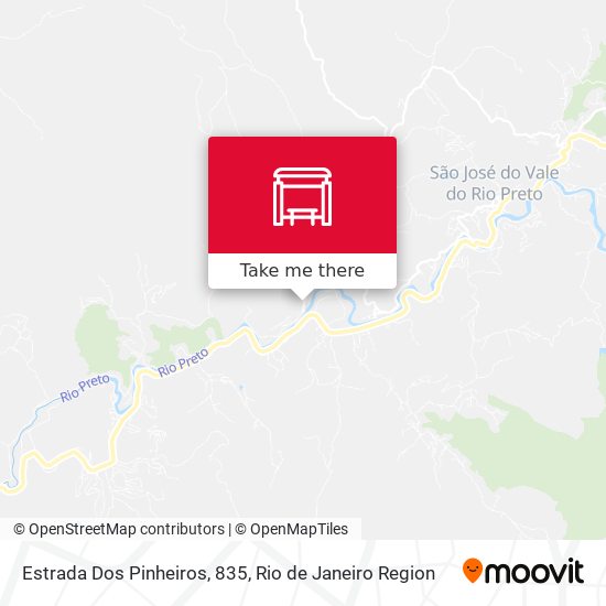 Estrada Dos Pinheiros, 835 map