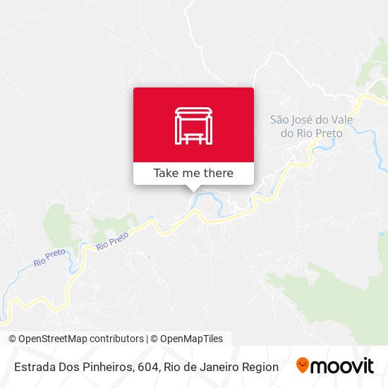 Estrada Dos Pinheiros, 604 map