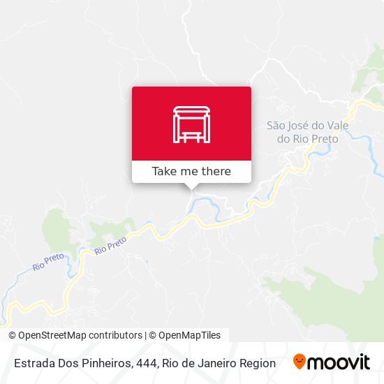 Estrada Dos Pinheiros, 444 map