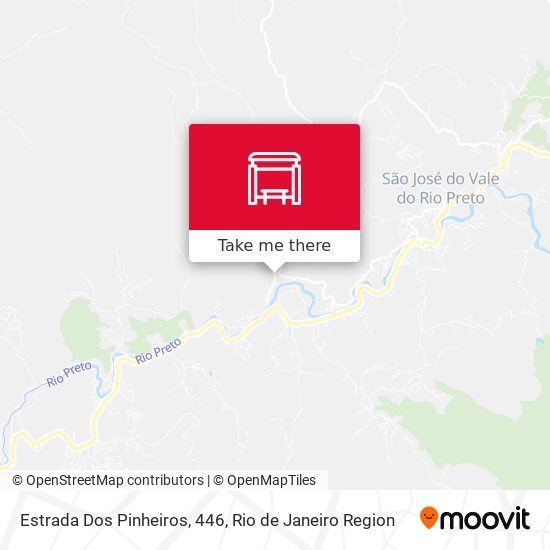 Estrada Dos Pinheiros, 446 map
