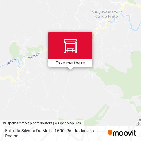 Estrada Silveira Da Mota, 1600 map