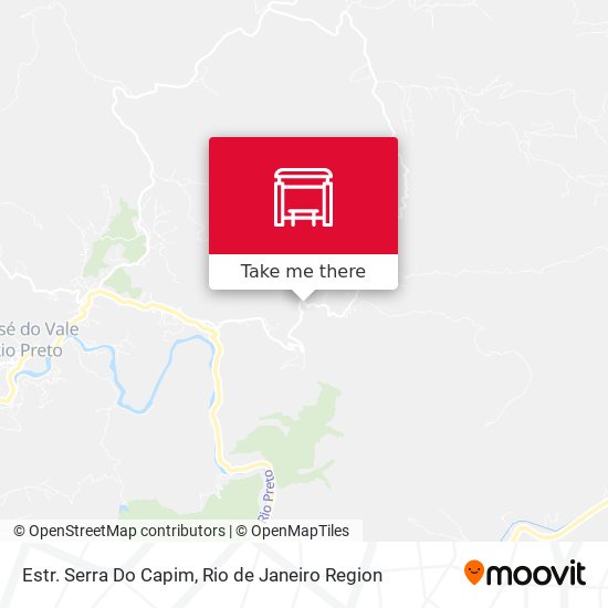 Estr. Serra Do Capim map