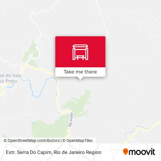 Estr. Serra Do Capim map