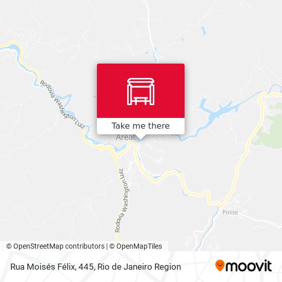 Rua Moisés Félix, 445 map