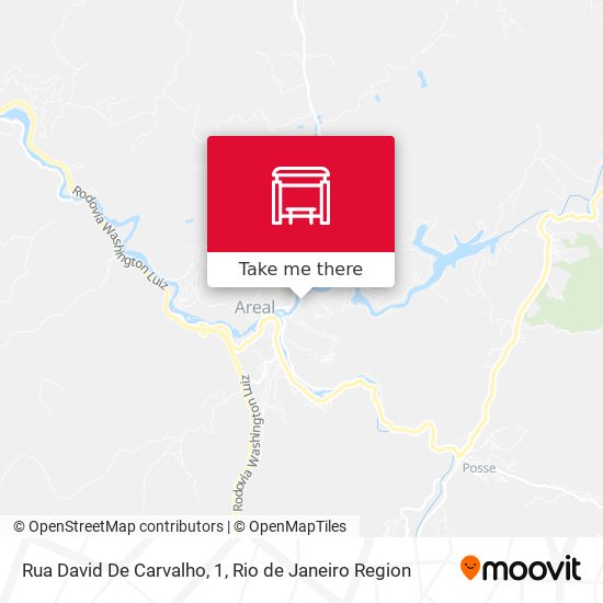 Rua David De Carvalho, 1 map