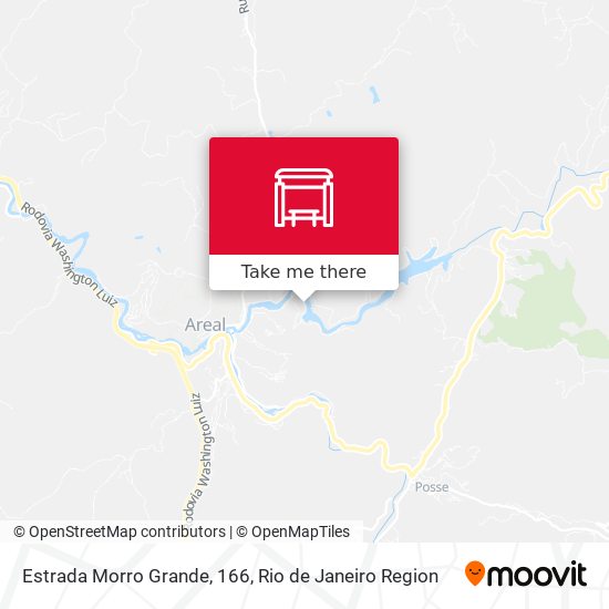 Estrada Morro Grande, 166 map
