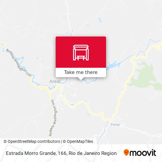 Estrada Morro Grande, 166 map