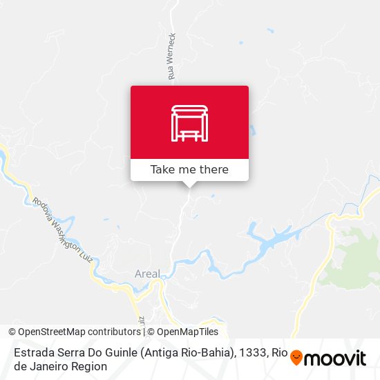 Estrada Serra Do Guinle (Antiga Rio-Bahia), 1333 map