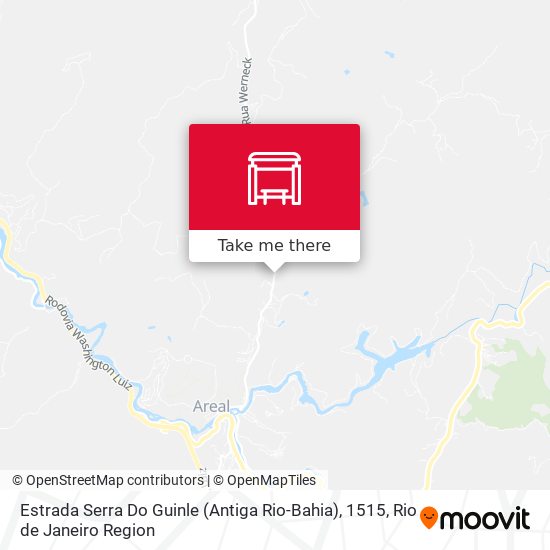 Estrada Serra Do Guinle (Antiga Rio-Bahia), 1515 map