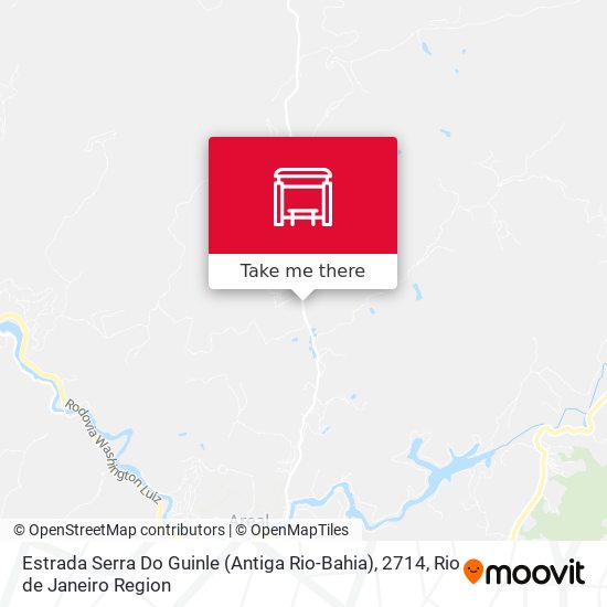 Estrada Serra Do Guinle (Antiga Rio-Bahia), 2714 map