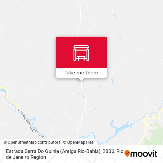 Estrada Serra Do Guinle (Antiga Rio-Bahia), 2836 map