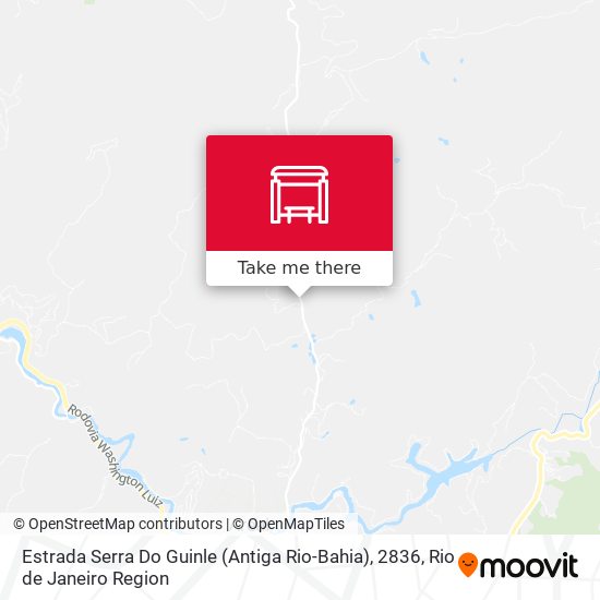 Estrada Serra Do Guinle (Antiga Rio-Bahia), 2836 map
