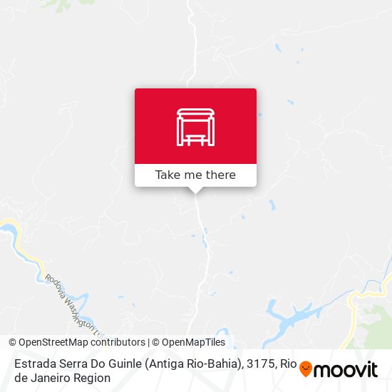Estrada Serra Do Guinle (Antiga Rio-Bahia), 3175 map