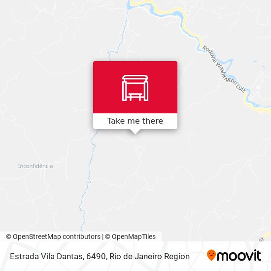 Estrada Vila Dantas, 6490 map