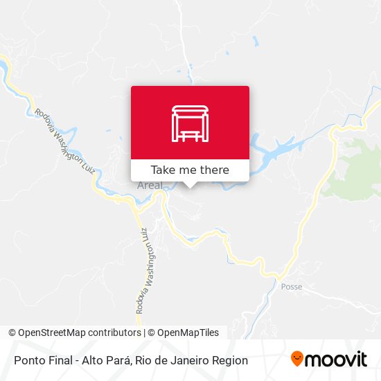 Ponto Final - Alto Pará map