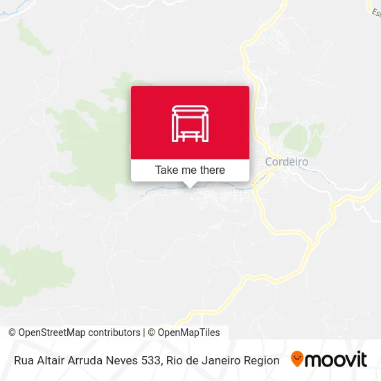 Rua Altair Arruda Neves 533 map