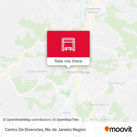 Centro De Diversões map