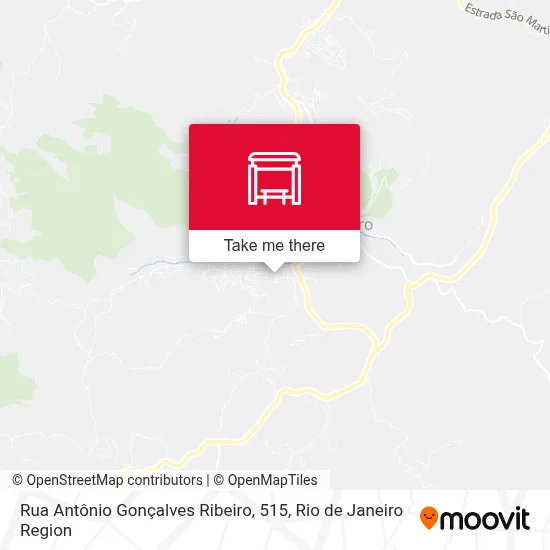 Rua Antônio Gonçalves Ribeiro, 515 map