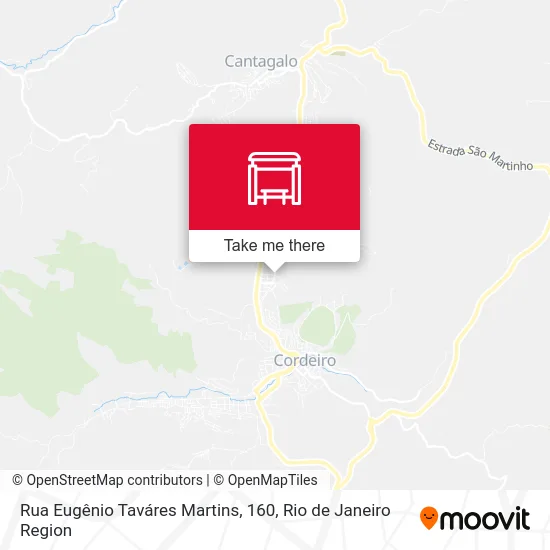 Rua Eugênio Taváres Martins, 160 map