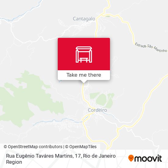 Rua Eugênio Taváres Martins, 17 map