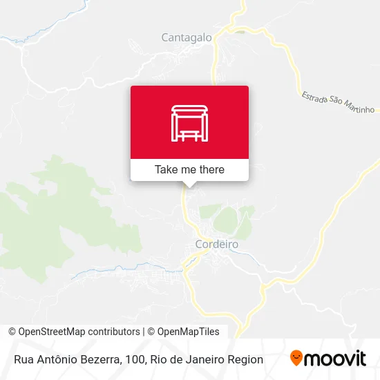 Rua Antônio Bezerra, 100 map