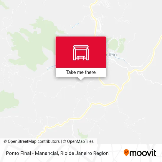 Ponto Final - Manancial map
