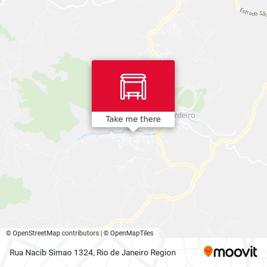 Rua Nacib Simao 1324 map