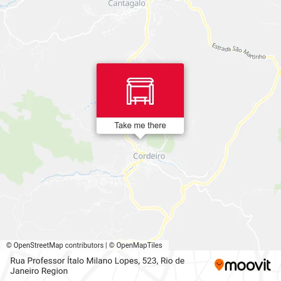 Rua Professor Ítalo Milano Lopes, 523 map