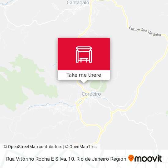 Rua Vitórino Rocha E Silva, 10 map