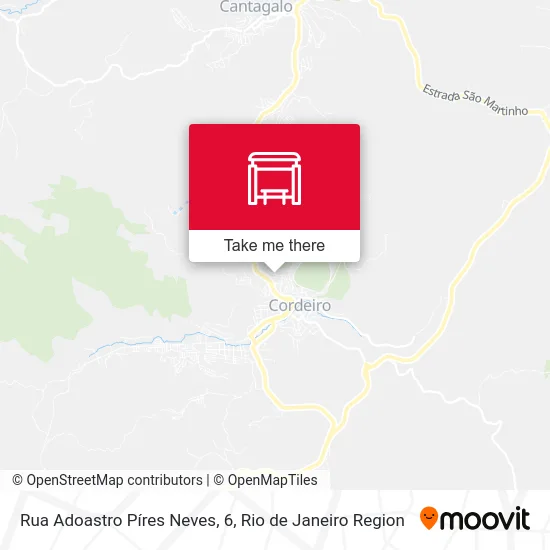 Rua Adoastro Píres Neves, 6 map