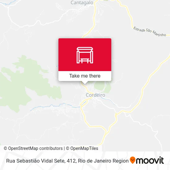 Rua Sebastião Vidal Sete, 412 map
