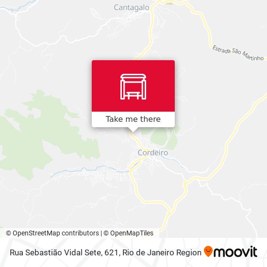 Rua Sebastião Vidal Sete, 621 map