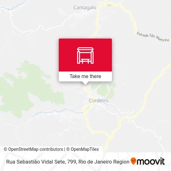 Rua Sebastião Vidal Sete, 799 map