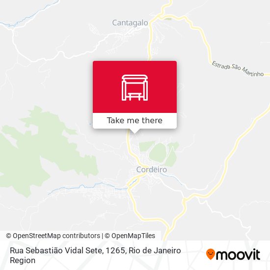 Rua Sebastião Vidal Sete, 1265 map