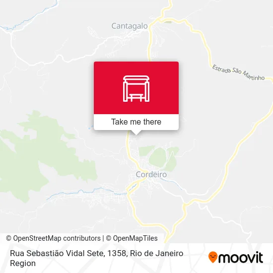 Rua Sebastião Vidal Sete, 1358 map