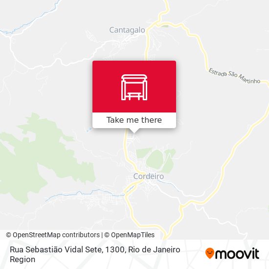 Rua Sebastião Vidal Sete, 1300 map