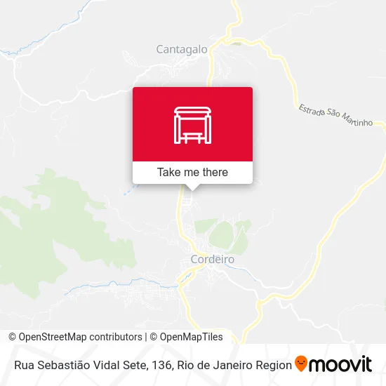 Rua Sebastião Vidal Sete, 136 map