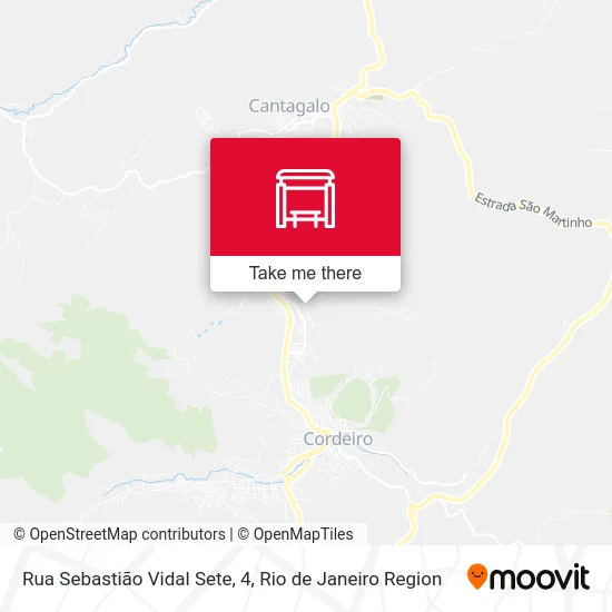 Rua Sebastião Vidal Sete, 4 map