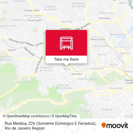 Rua Medina, 226 (Somente Domingos E Feriados) map