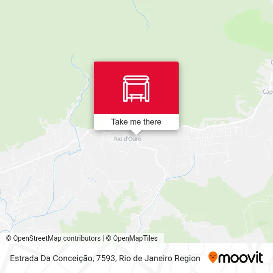 Estrada Da Conceição, 7593 map