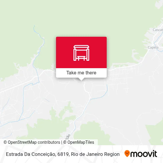 Estrada Da Conceição, 6819 map