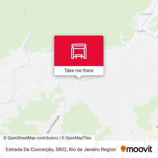 Estrada Da Conceição, 5802 map