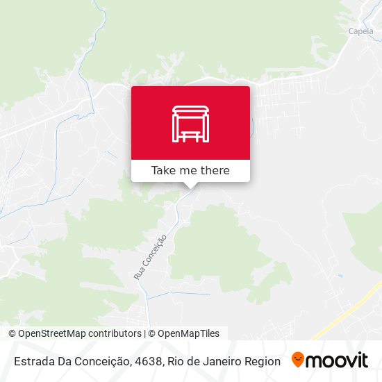 Estrada Da Conceição, 4638 map
