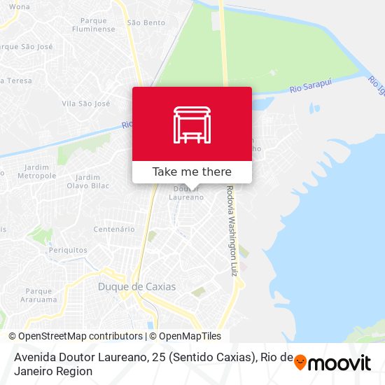 Avenida Doutor Laureano, 25 (Sentido Caxias) map