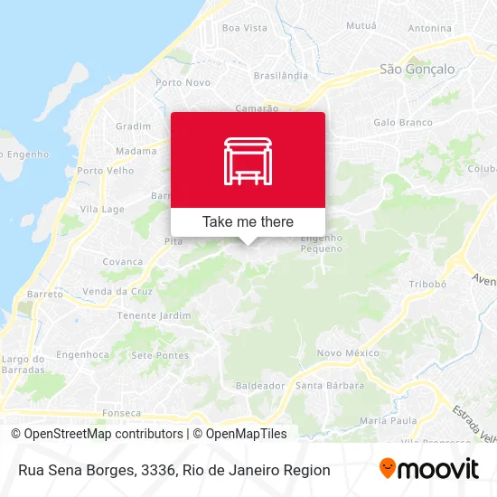 Rua Sena Borges, 3336 map