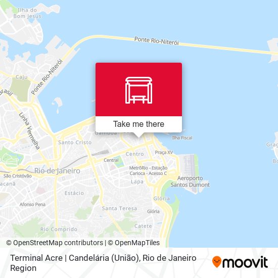 Terminal Acre | Candelária (União) map