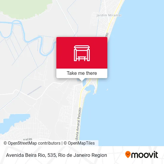 Avenida Beira Rio, 535 map