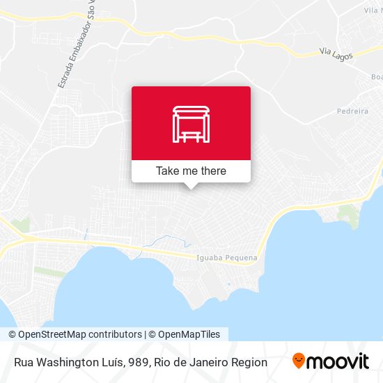 Rua Washington Luís, 989 map